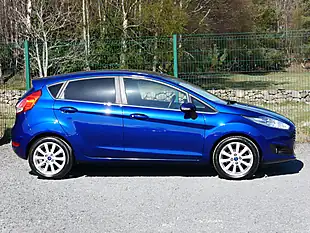Used 2015 Ford Fiesta Titanium Deep Impact Blue Metallic - Interior and Exterior details 5