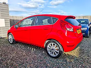 Used 2015 Ford Fiesta Titanium Red - Interior and Exterior details 10