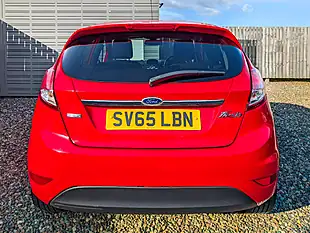 Used 2015 Ford Fiesta Titanium Red - Interior and Exterior details 11
