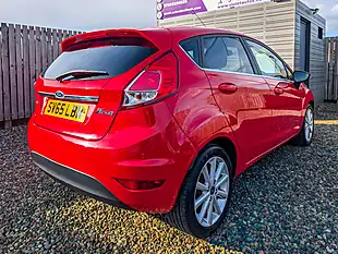 Used 2015 Ford Fiesta Titanium Red - Interior and Exterior details 12