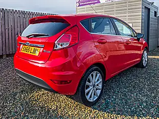Used 2015 Ford Fiesta Titanium Red - Interior and Exterior details 13