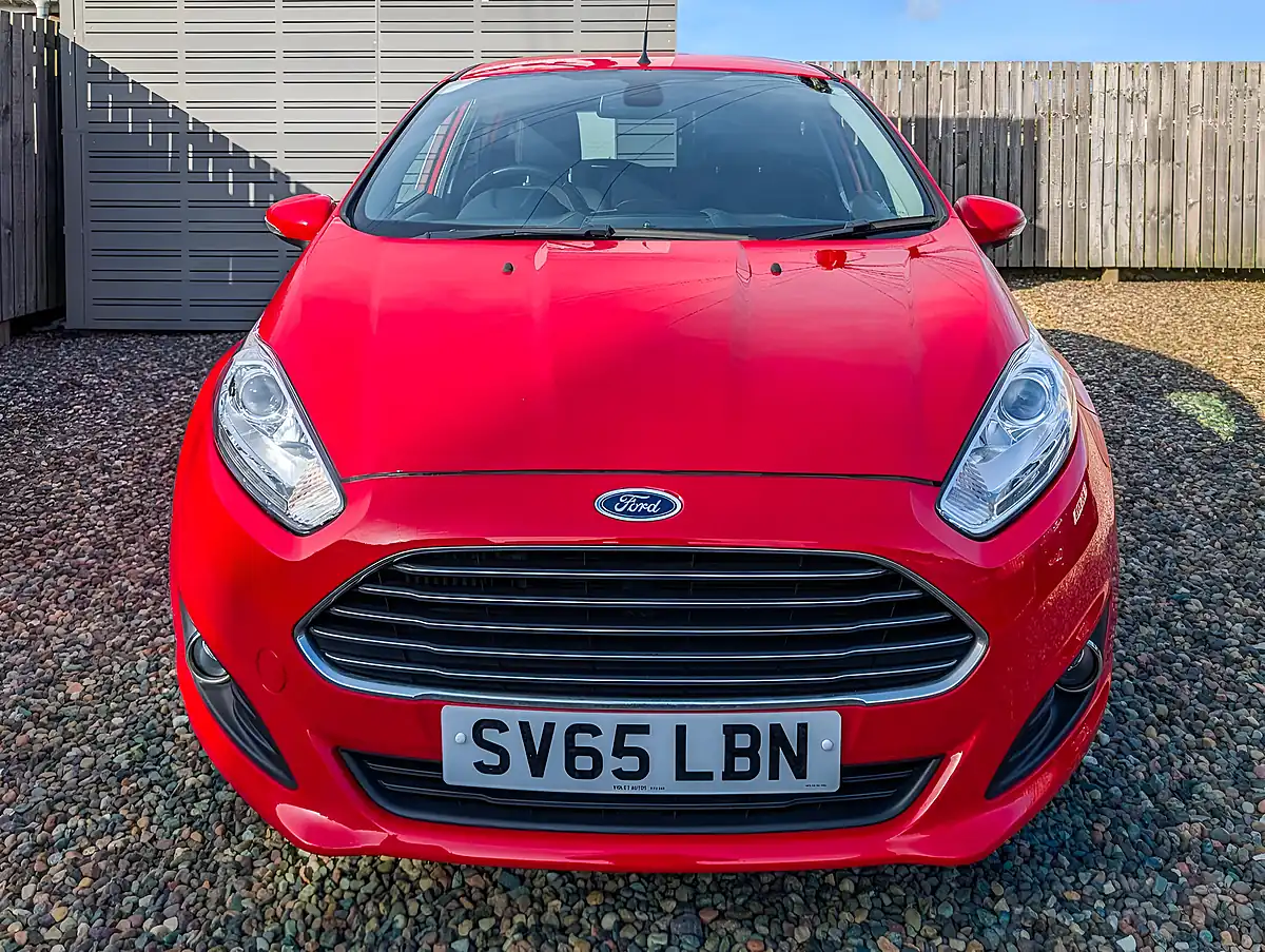 Used 2015 Ford Fiesta Titanium Red - Interior and Exterior details 2