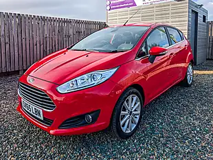 Used 2015 Ford Fiesta Titanium Red - Interior and Exterior details 3