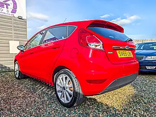 Used 2015 Ford Fiesta Titanium Red - Interior and Exterior details 4