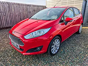 Used 2015 Ford Fiesta Titanium Red - Interior and Exterior details 8
