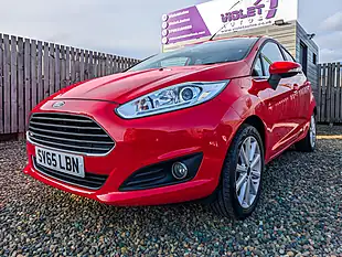 Used 2015 Ford Fiesta Titanium Red - Interior and Exterior details 9