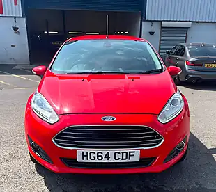Used 2015 Ford Fiesta Titanium Red - Interior and Exterior details 2