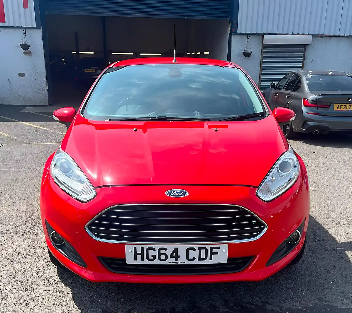 Used 2015 Ford Fiesta Titanium Red - Interior and Exterior details 2