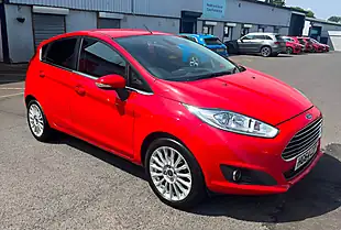 Used 2015 Ford Fiesta Titanium Red - Interior and Exterior details 3