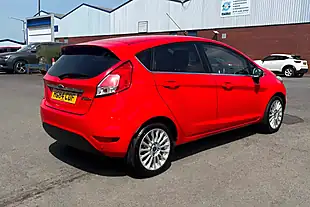 Used 2015 Ford Fiesta Titanium Red - Interior and Exterior details 5