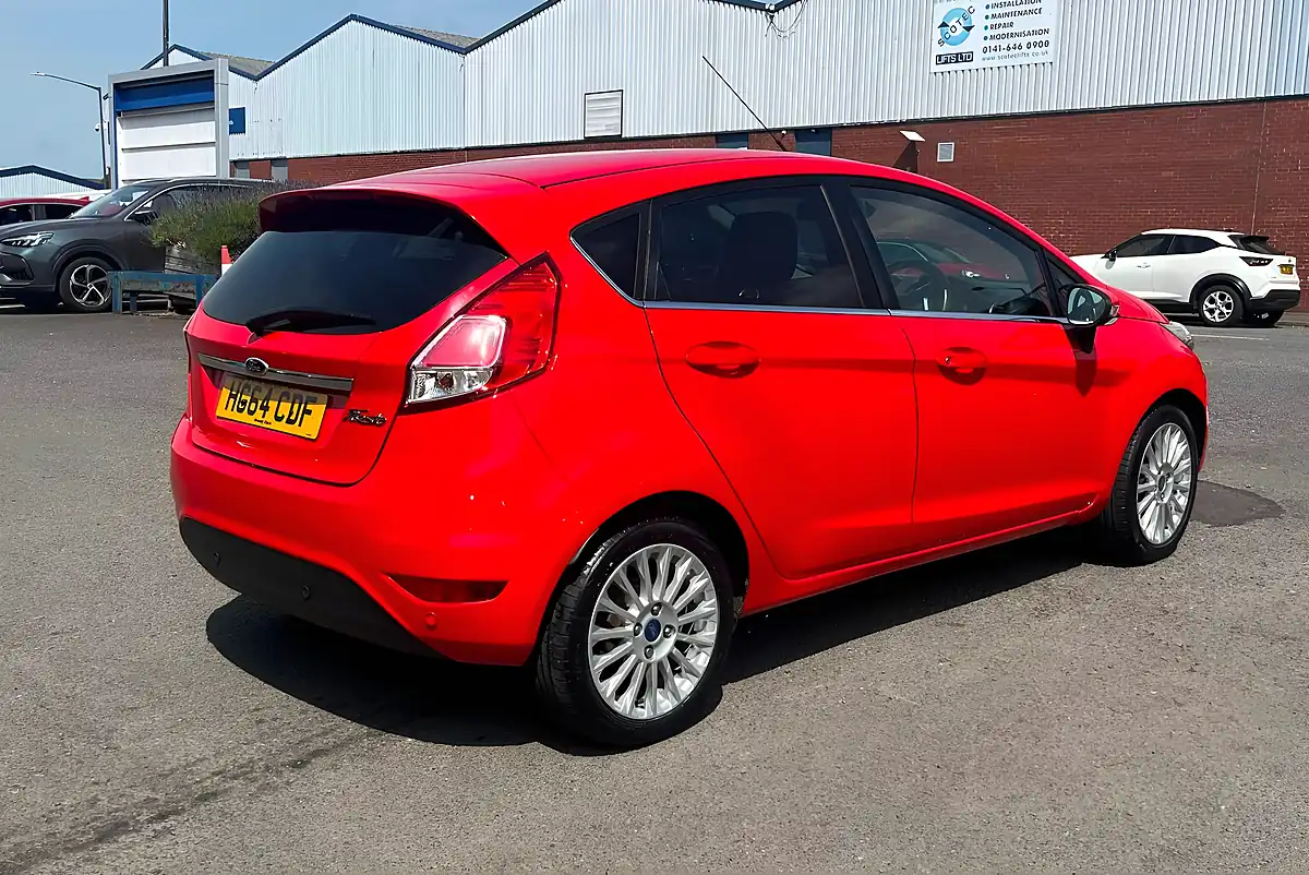 Used 2015 Ford Fiesta Titanium Red - Interior and Exterior details 5