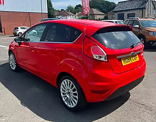 Used 2015 Ford Fiesta Titanium Red - Interior and Exterior details 8