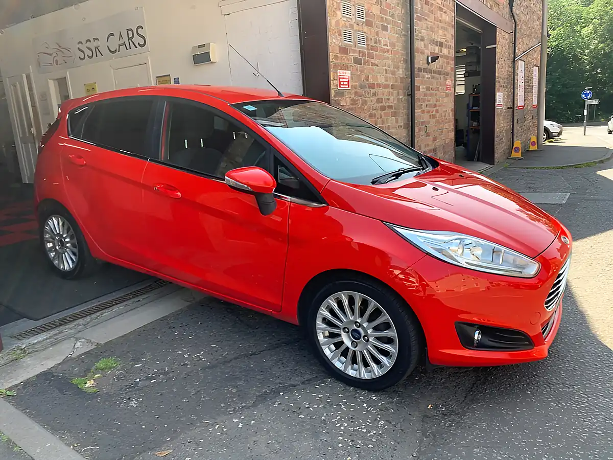 Used 2015 Ford Fiesta Titanium Red - Interior and Exterior details 15
