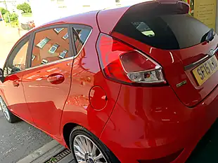 Used 2015 Ford Fiesta Titanium Red - Interior and Exterior details 16
