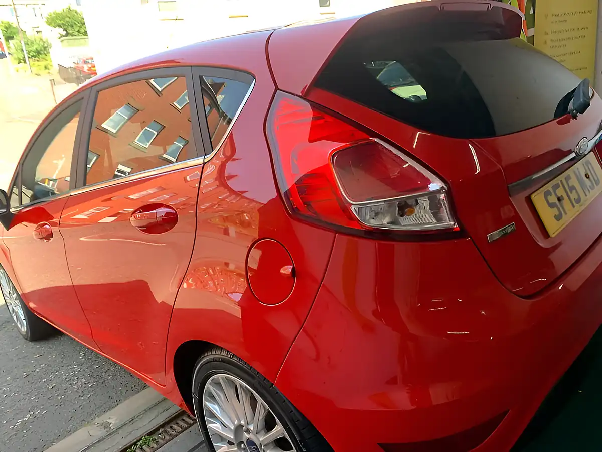 Used 2015 Ford Fiesta Titanium Red - Interior and Exterior details 16