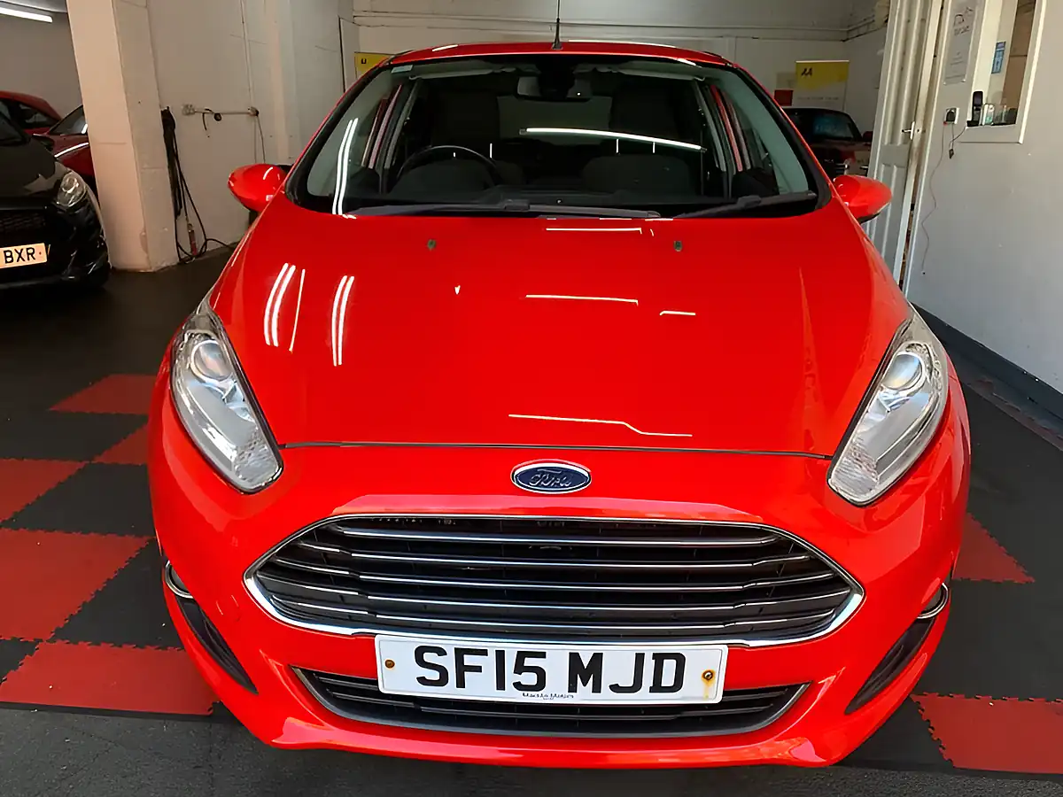 Used 2015 Ford Fiesta Titanium Red - Interior and Exterior details 3