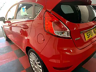 Used 2015 Ford Fiesta Titanium Red - Interior and Exterior details 4