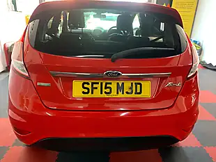 Used 2015 Ford Fiesta Titanium Red - Interior and Exterior details 5