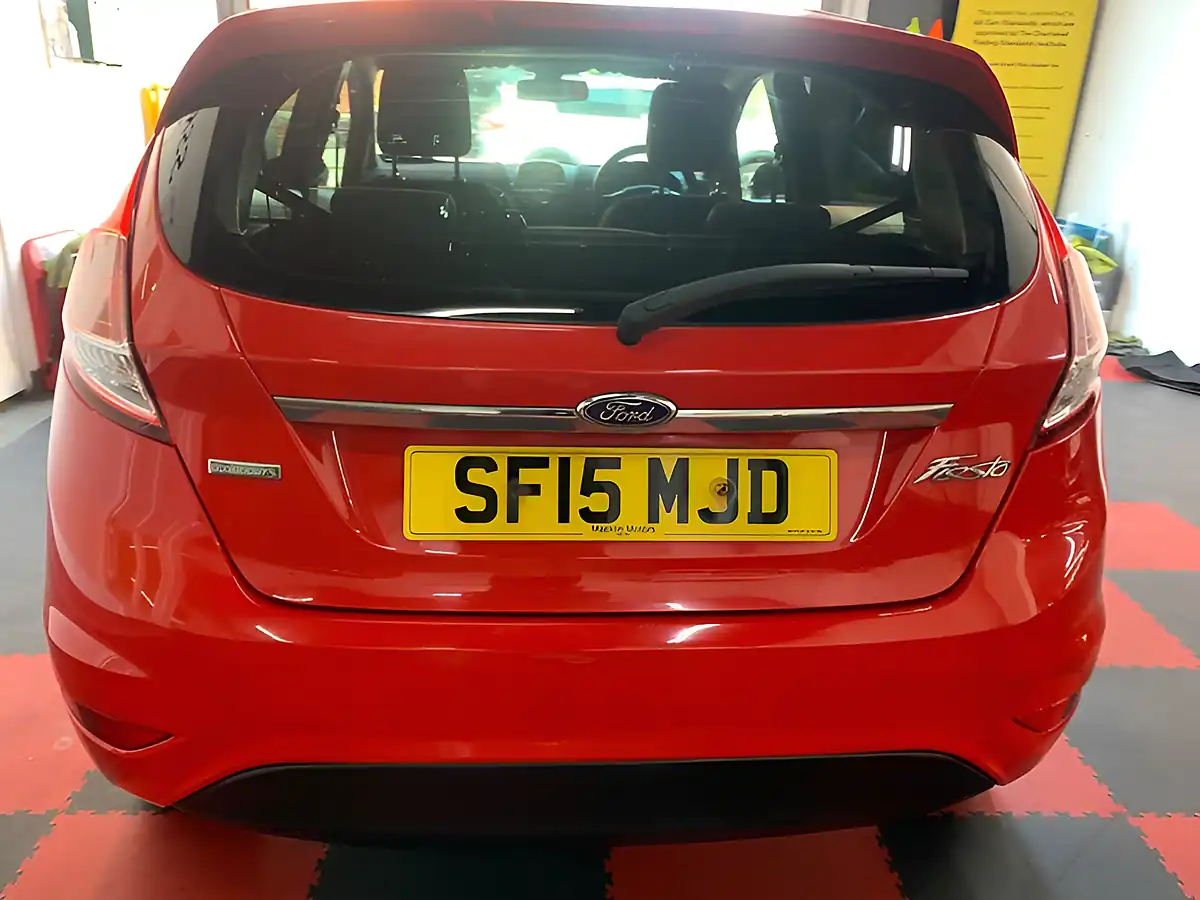 Used 2015 Ford Fiesta Titanium Red - Interior and Exterior details 5