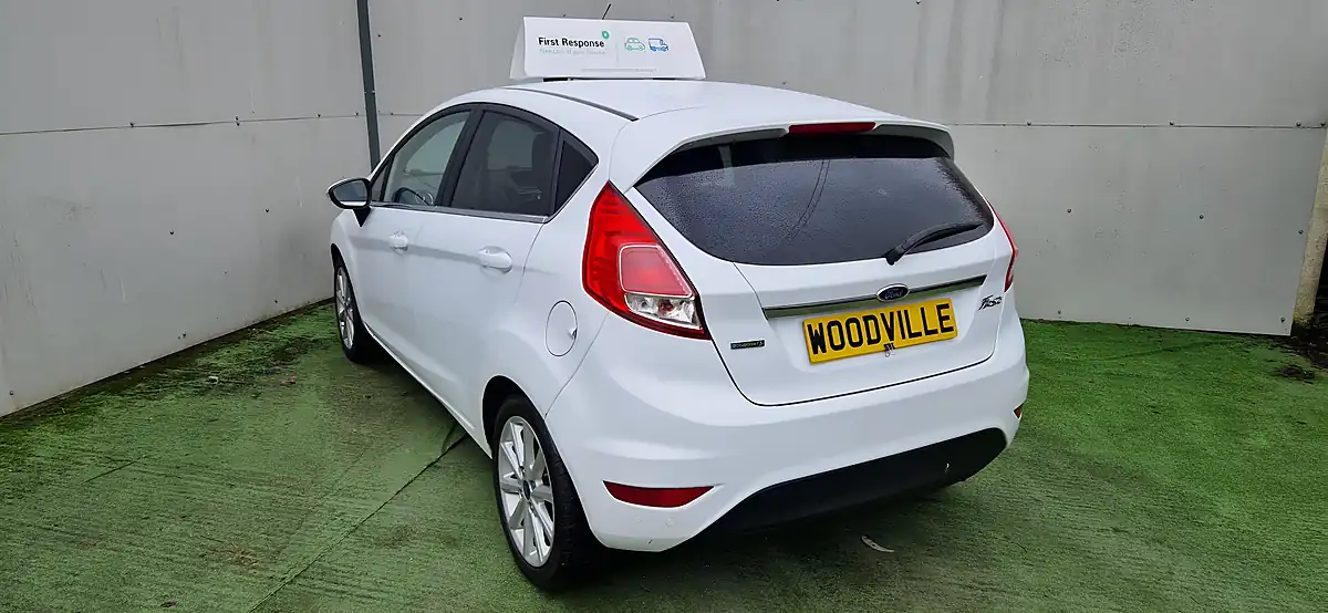 Used 2015 Ford Fiesta Titanium White - Interior and Exterior details 10