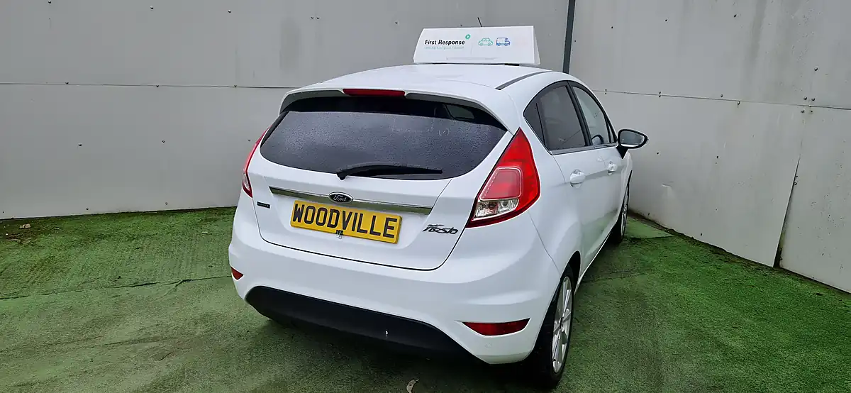 Used 2015 Ford Fiesta Titanium White - Interior and Exterior details 12