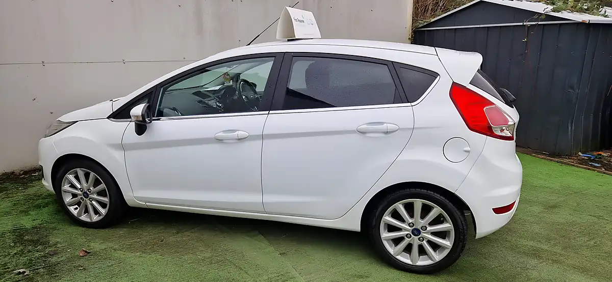 Used 2015 Ford Fiesta Titanium White - Interior and Exterior details 5