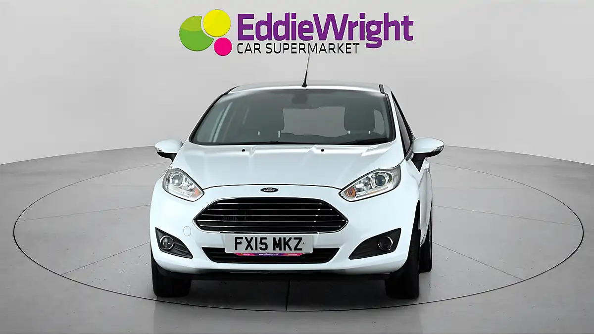 Used 2015 Ford Fiesta Titanium White - Interior and Exterior details 2