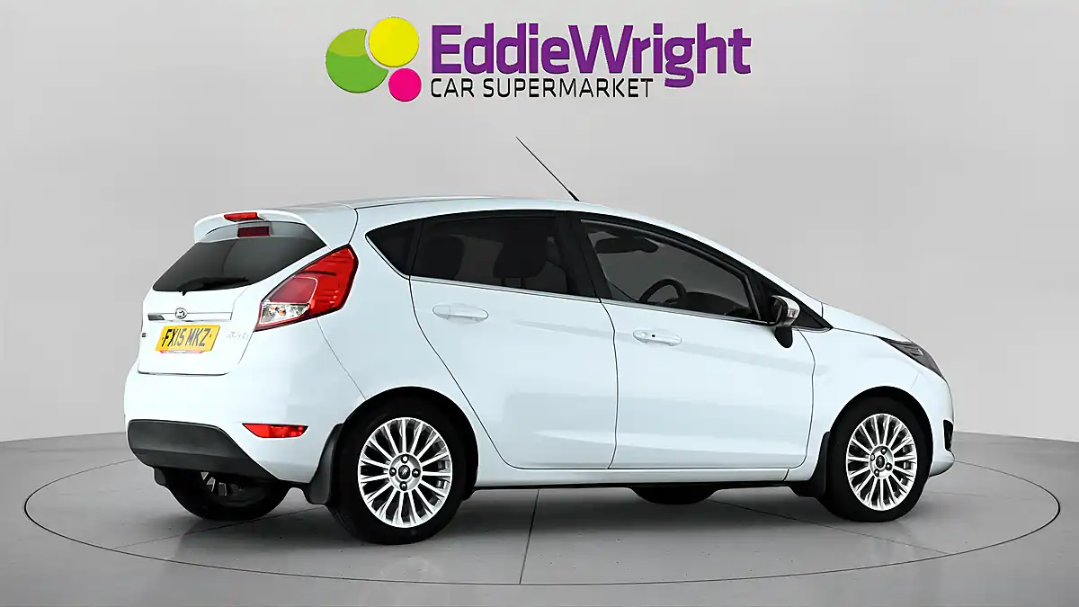 Used 2015 Ford Fiesta Titanium White - Interior and Exterior details 7