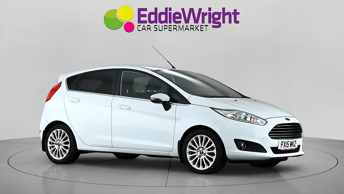 Used 2015 Ford Fiesta Titanium White - Interior and Exterior details 9