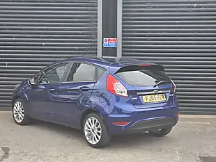 Used 2015 Ford Fiesta Titanium X Blue - Interior and Exterior details 10