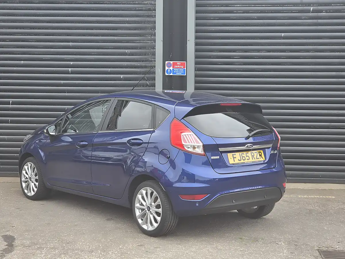 Used 2015 Ford Fiesta Titanium X Blue - Interior and Exterior details 10