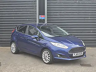 Used 2015 Ford Fiesta Titanium X Blue - Interior and Exterior details 2