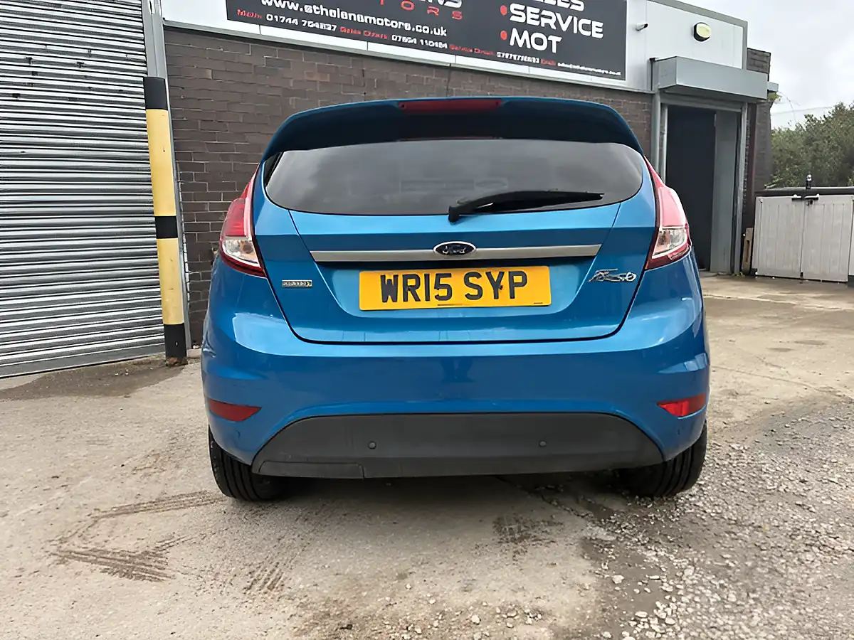 Used 2015 Ford Fiesta Titanium X Blue - Interior and Exterior details 10