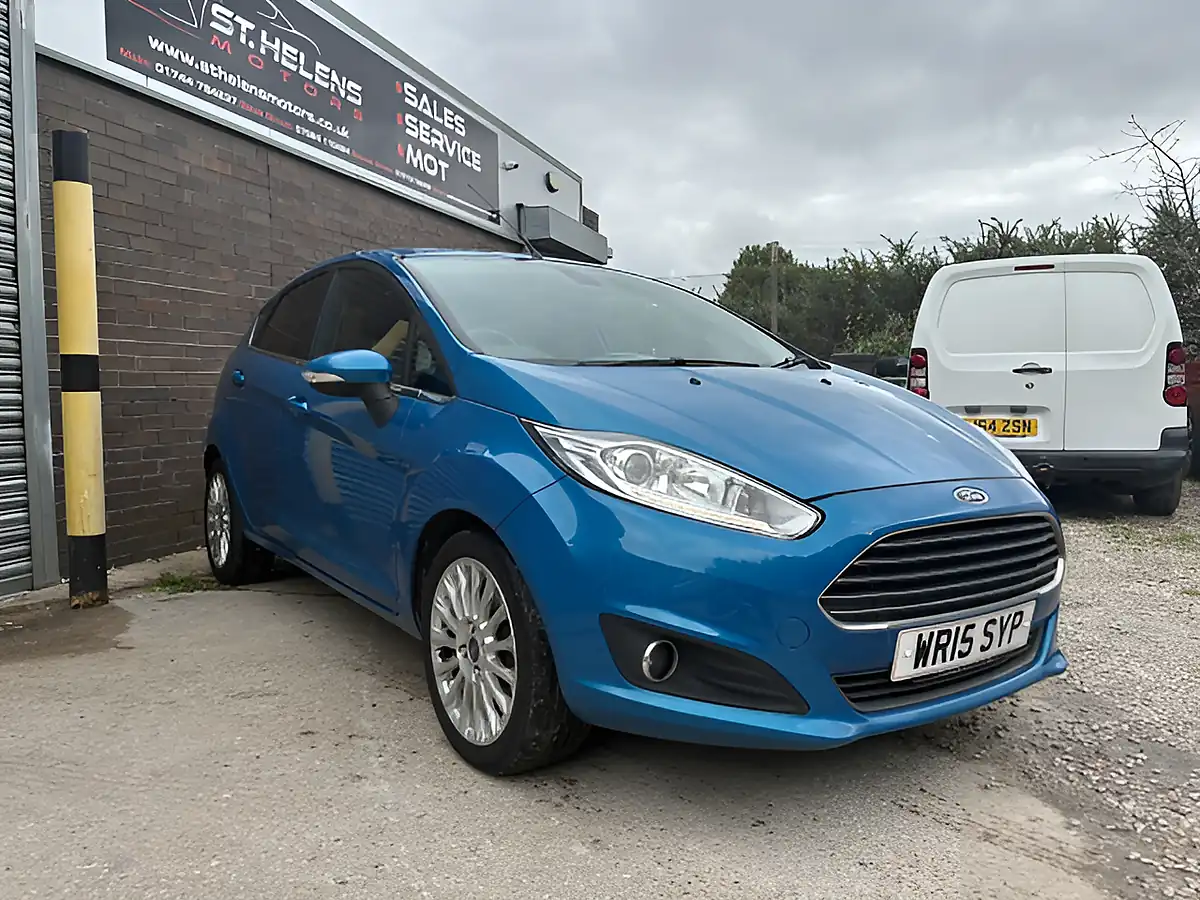 Used 2015 Ford Fiesta Titanium X Blue - Interior and Exterior details 2