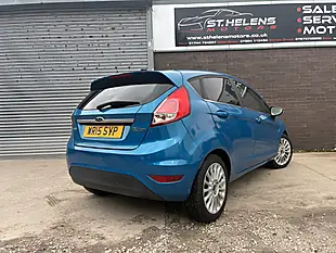 Used 2015 Ford Fiesta Titanium X Blue - Interior and Exterior details 9