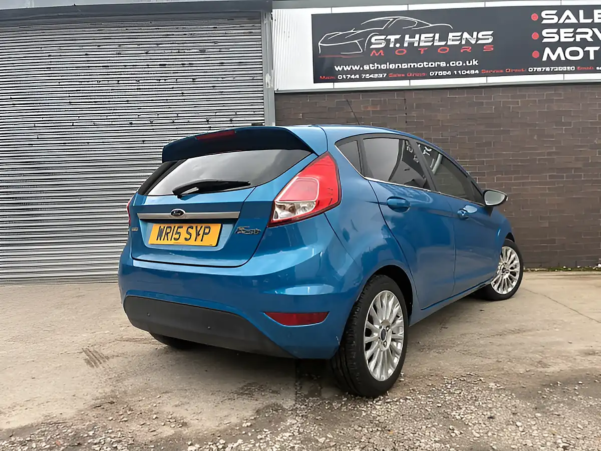 Used 2015 Ford Fiesta Titanium X Blue - Interior and Exterior details 9