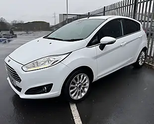 Used 2015 Ford Fiesta Titanium X White - Interior and Exterior details 2