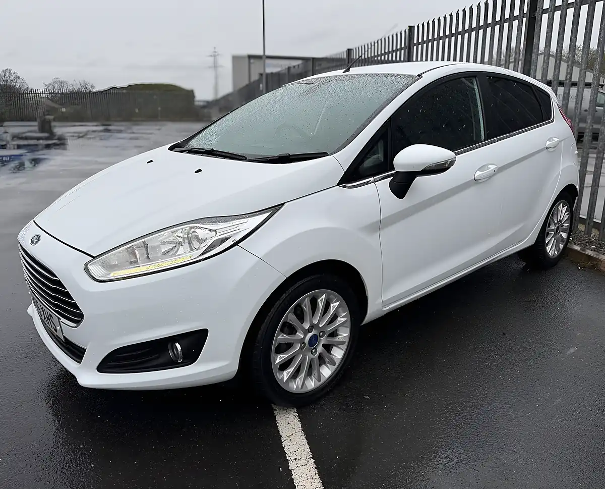 Used 2015 Ford Fiesta Titanium X White - Interior and Exterior details 2