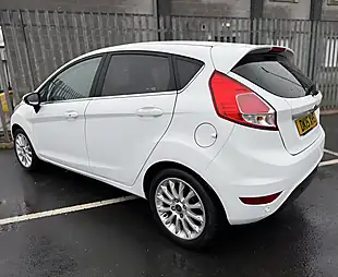 Used 2015 Ford Fiesta Titanium X White - Interior and Exterior details 4
