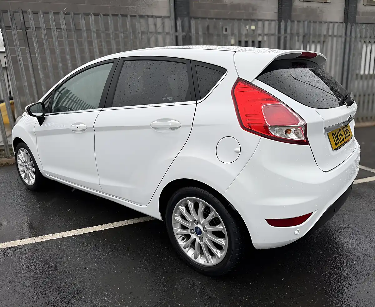 Used 2015 Ford Fiesta Titanium X White - Interior and Exterior details 4