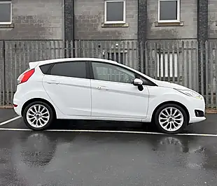 Used 2015 Ford Fiesta Titanium X White - Interior and Exterior details 7