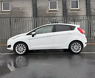 Used 2015 Ford Fiesta Titanium X White - Interior and Exterior details 8