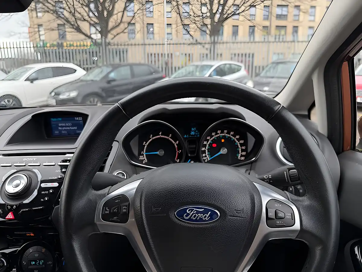 Used 2015 Ford Fiesta Titanium X Yellow - Interior and Exterior details 14
