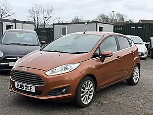 Used 2015 Ford Fiesta Titanium X Yellow - Interior and Exterior details 3