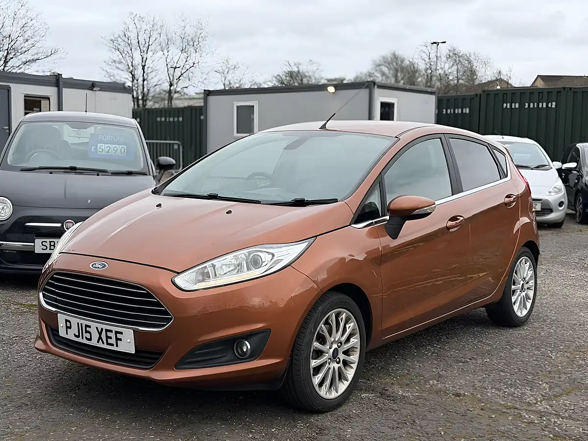 Used 2015 Ford Fiesta Titanium X Yellow - Interior and Exterior details 3