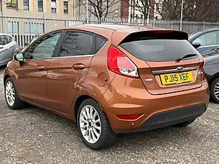 Used 2015 Ford Fiesta Titanium X Yellow - Interior and Exterior details 4