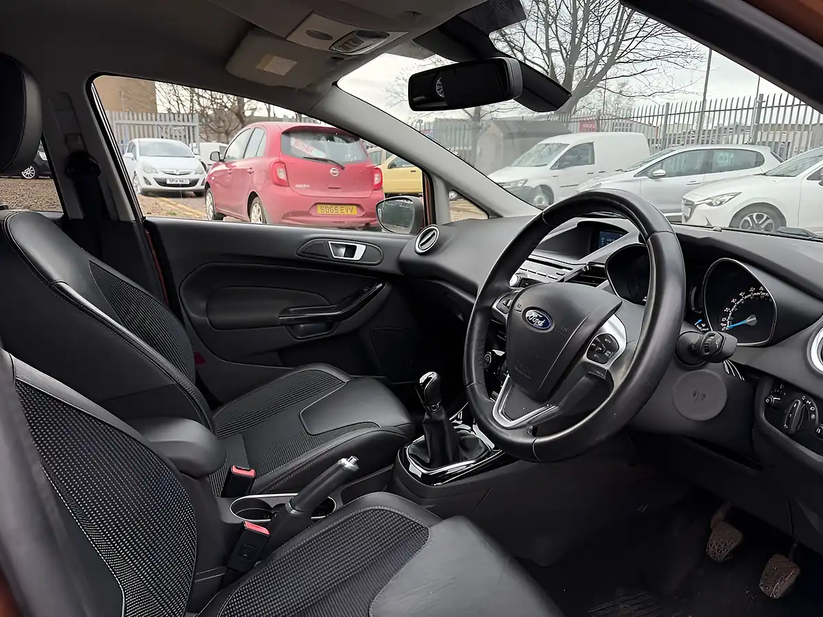 Used 2015 Ford Fiesta Titanium X Yellow - Interior and Exterior details 6