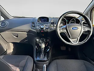 Used 2015 Ford Fiesta Titanium Yellow - Interior and Exterior details 11