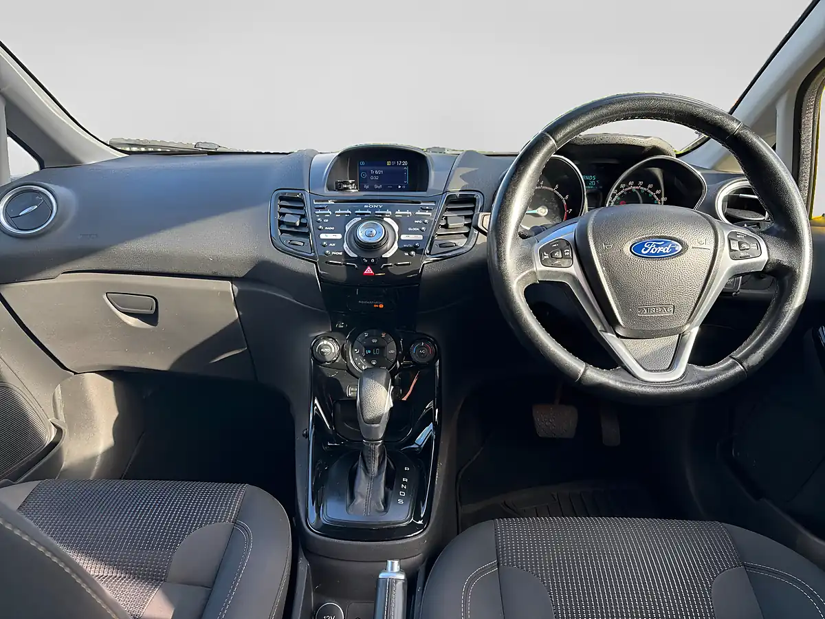 Used 2015 Ford Fiesta Titanium Yellow - Interior and Exterior details 11