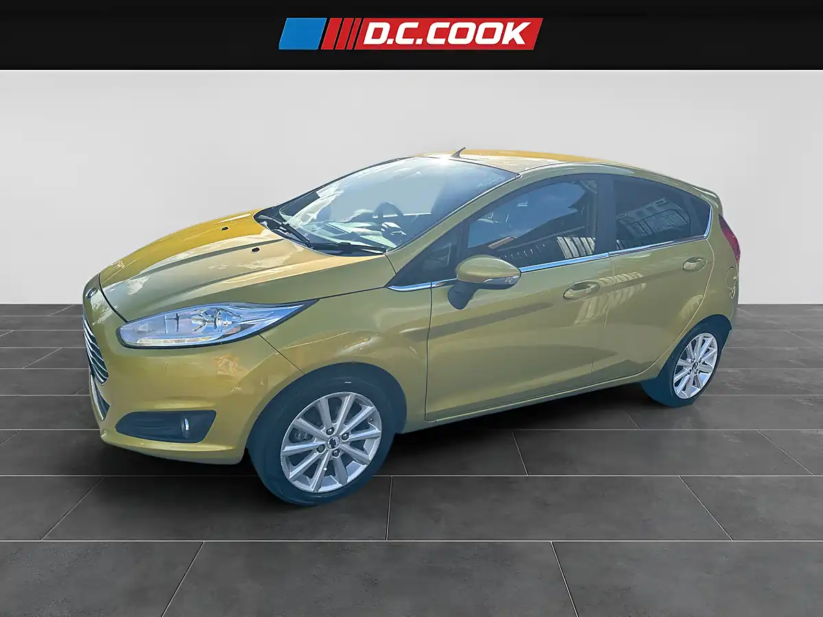 Used 2015 Ford Fiesta Titanium Yellow - Interior and Exterior details 3